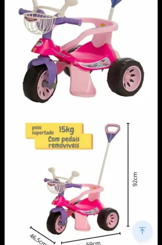 Carrinho de Passeio Triciclo