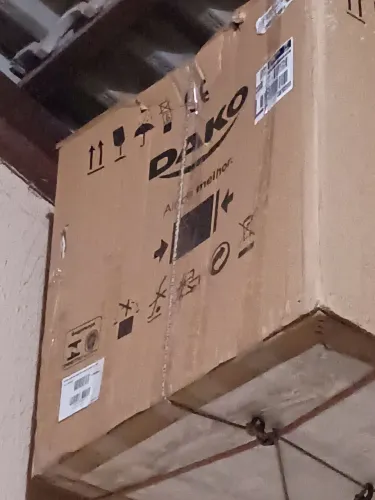 Forno de embutir elétrico 60 litros preto na caixa