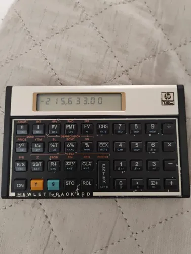 Calculadora Hp 12c 