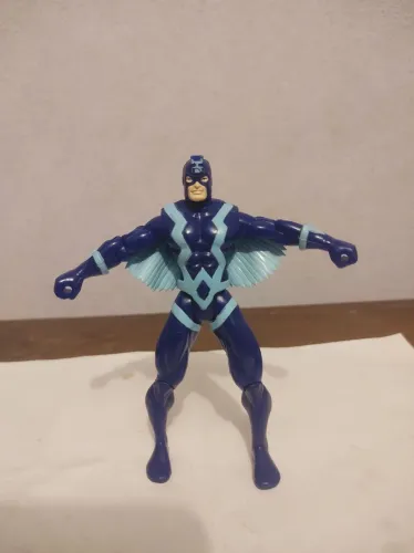 Brinquedo Antigo Boneco Raio Negro Toy Biz