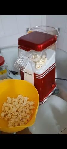 Promoção - Pipoqueira Vintage elétrica importada - Voltagem 127v