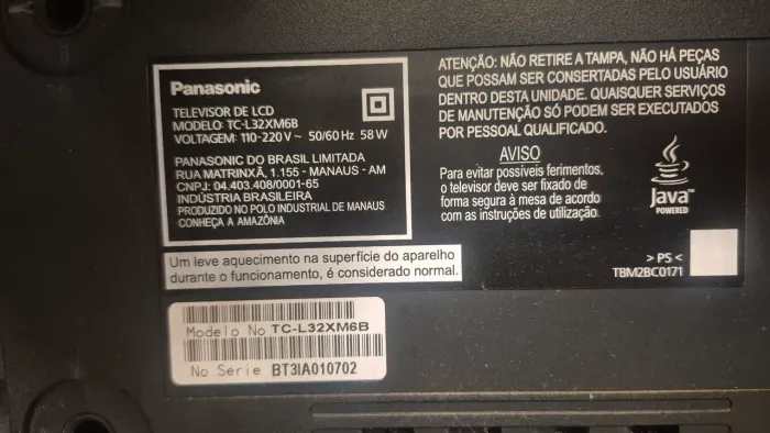 SmartTv Panassonic em ótimo estado