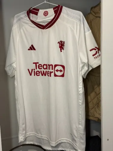 Camiseta Manchester United branca GG