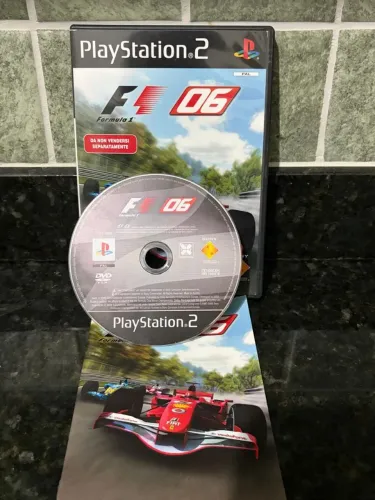Jogo de PS2 - F1 2006 original Europeu