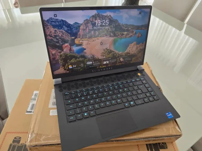 Notebook gamer alienware m15 r7 rtx 3070ti