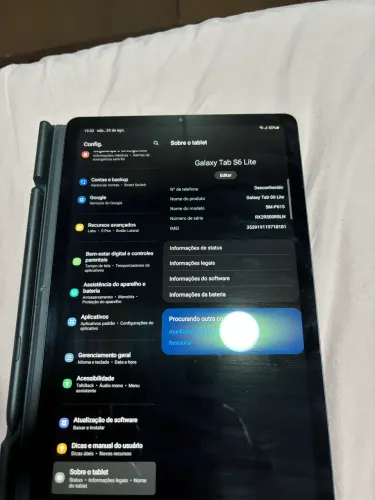 Tablet Samsung s6 Lite