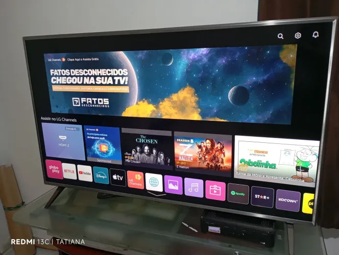 TV LG 50" 4K UHD (3840X2160 PIXELS)