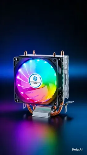 Cooler pra processador compatível com Intel e Amd