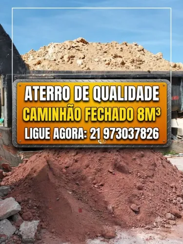 CAMINHÃO FECHADO DE ATERRO LIMPO
