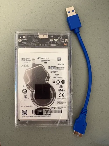 HD Externo Seagate 1TB USB 3.0 - 2,5 + Case