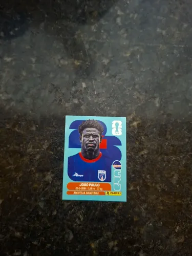 Figurinha da copa do João Paulo