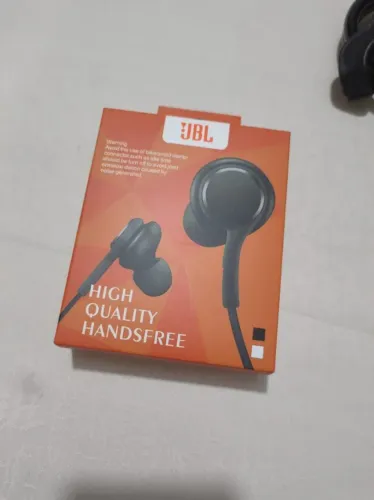 Fone de ouvido auricular com microfone, Novo sem uso.