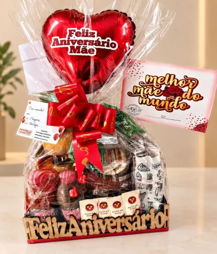 Cestas de café para aniversário