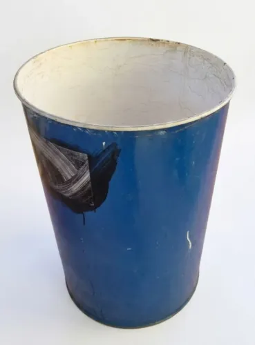Tambor de aço de 100litros com tampa removível