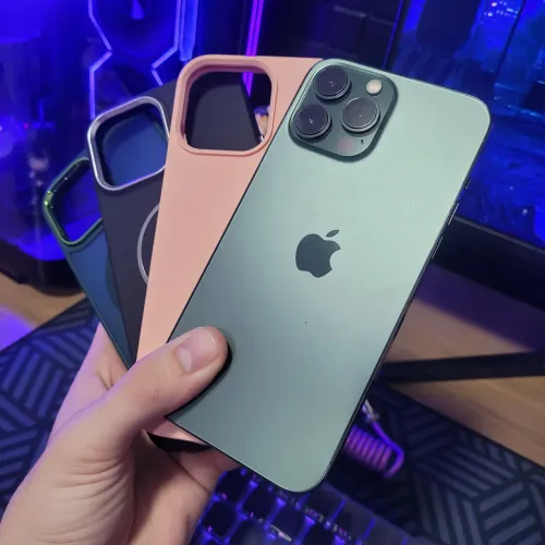 256GB iPhone 13 Pro Max 80% todo original semi-novo + blindagem + 3 capinhas