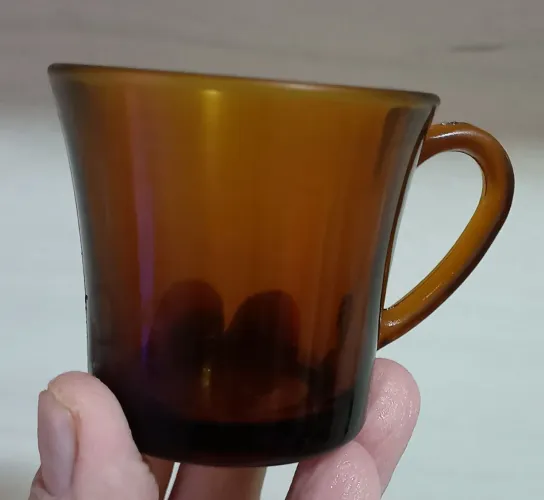 Xícara cafezinho duralex.