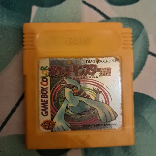 Jogo pokemon silver para game boy color 