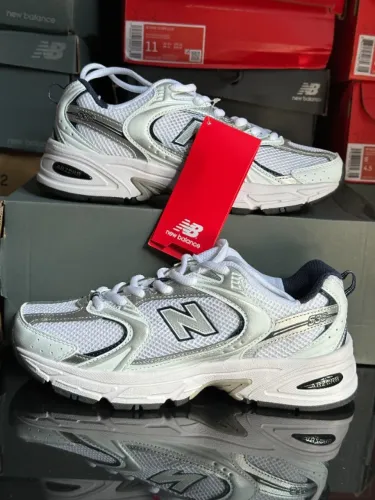Tênis New Balance 530 White Natural Indigo 100% - tam 37 na caixa original ID 1039