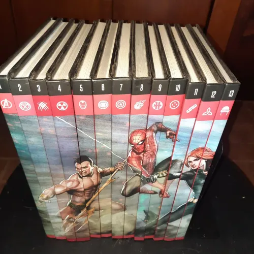 Lote Coleção Salvat: Os Heróis Mais Poderosos da Marvel (Vols. 1 ao 13)