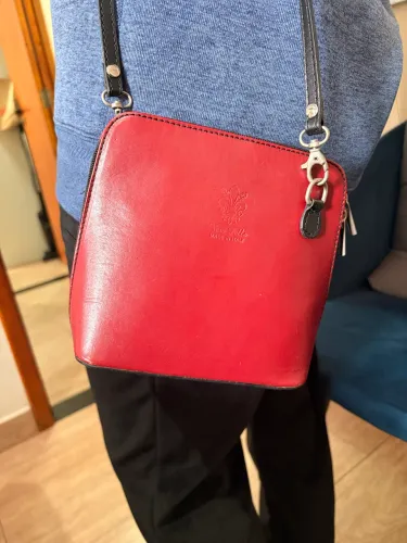 Bolsa de couro italiano