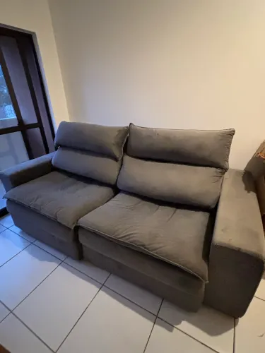 Sofá 4 Lugares Retrátil Reclinável 2,50m