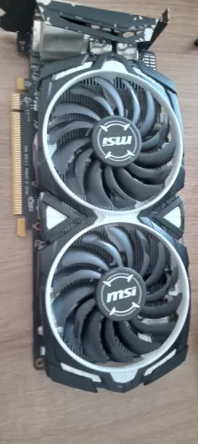 PLACA DE VIDEO - ARMOR RX 580 - 8Gigabytes