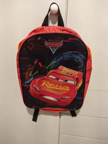 Mochila Carros Mcqueen Disney Dermiwil - Como Nova<br><br>
