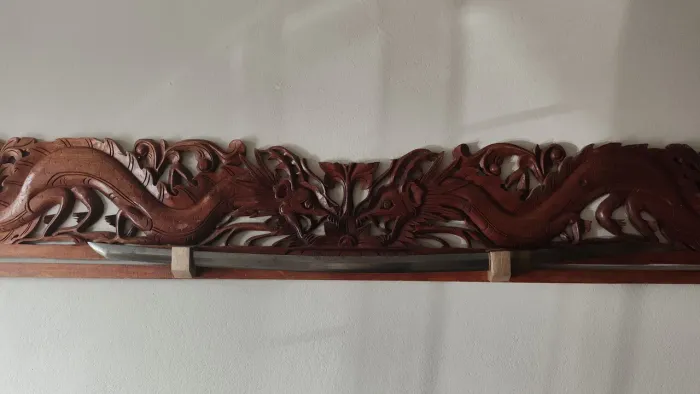 Lâmina de espada japonesa para coleção 
