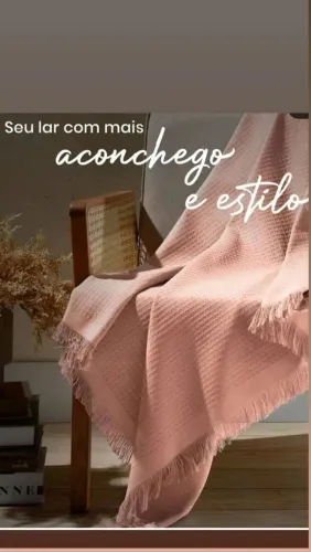 SUPER PROMOÇÃO - MANTA PARA SOFÁ MARROCOS DÖHLER 8 CORES DISPONÍVEIS 