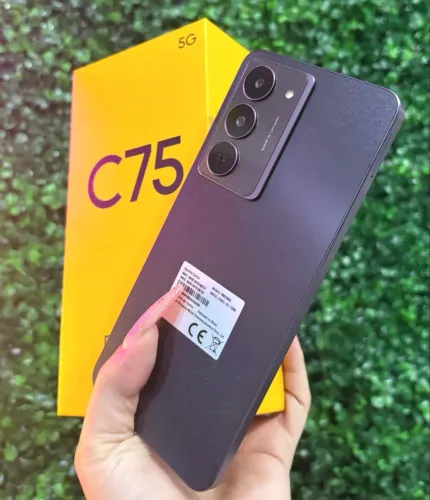 Realme c75 5G NFC 256GB 08GB RAM NOVO LACRADO LANÇAMENTO