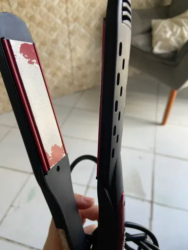 Prancha de alisar cabelo