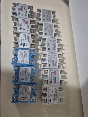 Rele de estado solido 40A DA, ENT 3 a 32vdc, SAIDA 24 a 380vca