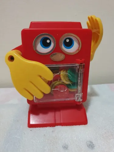 Brinquedo Estrela Boca Rica Antigo Com 38 Fichas