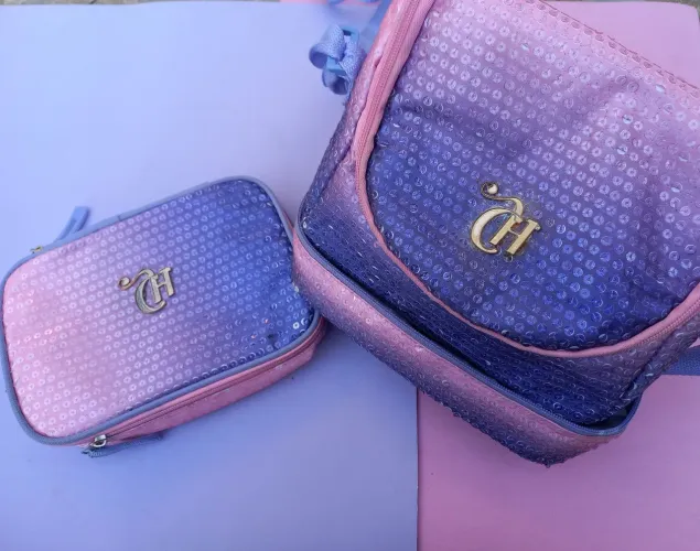 Kit escolar Capricho - bolsa Térmica e estojo