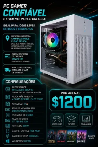 ? PC Gamer Custo-Benefício
