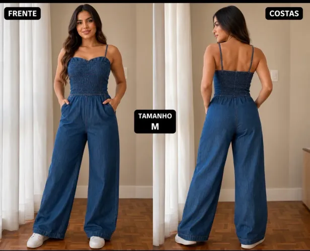 Macacão jeans