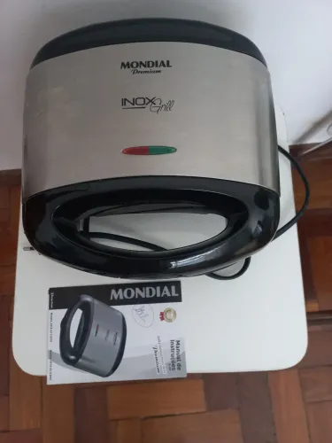 Grill e sanduicheira Mindial