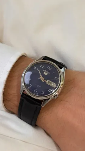 Relógio Seiko 5 Blue Dial