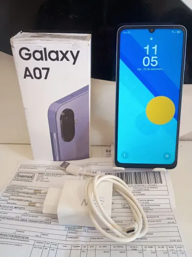 SAMSUNG A07 NOVO 128GB E 6 GB DE RAM