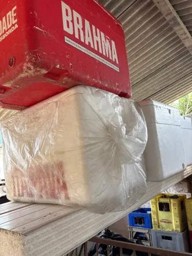 Isopor Itaipava novo com bolsa protetora