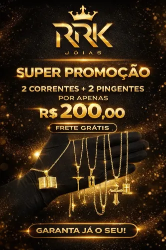 Super promoção 2 cordão + 2 pingente frete grátis para João Pessoa