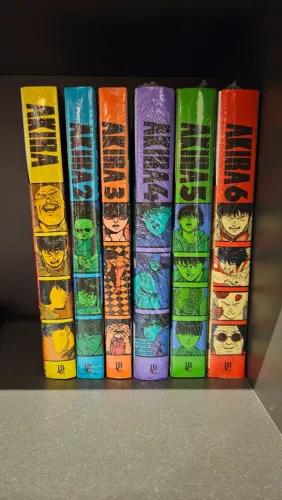 Coleção completa mangá Akira 6 volumes JBC. Lacrados