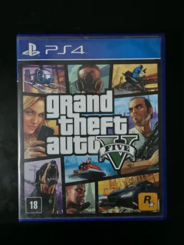 GTA 5 + Mapa - PS4 - Original