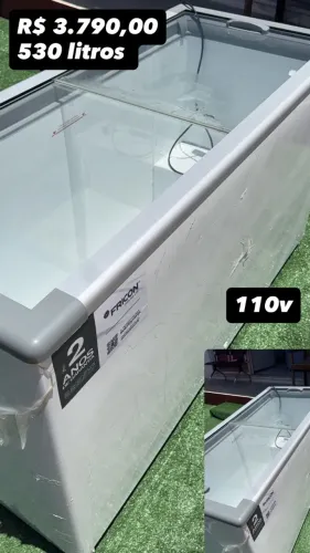 freezer expositor seminovo