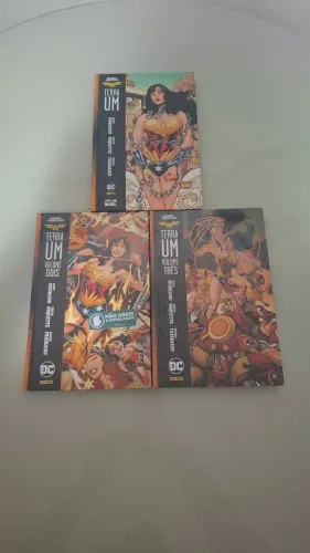 Coleção Mulher Maravilha Terra 1 Completa