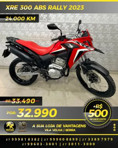 Moto Honda XRE 300 ABS RALLY 2023