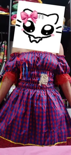 Vendo urgentemente vestido de junina 
