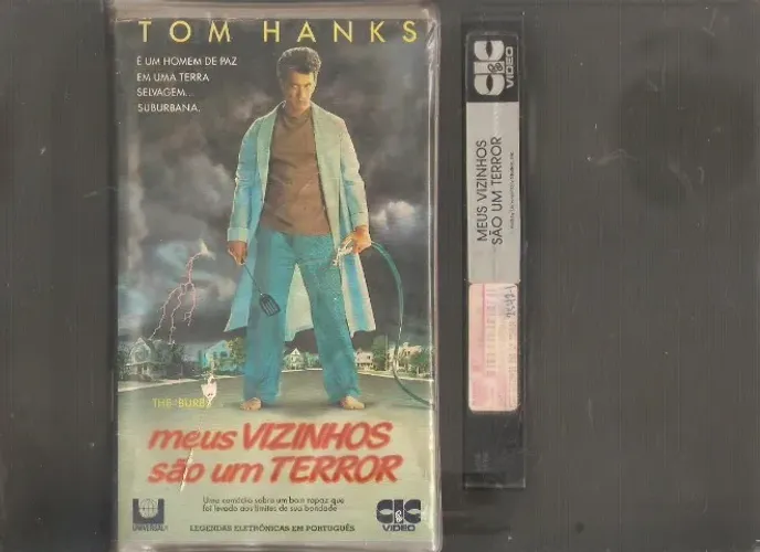 VHS MEUS VIZINHOS SÃO UM TERROR - ORIGINAL - TOM HANKS - LEGENDADO
