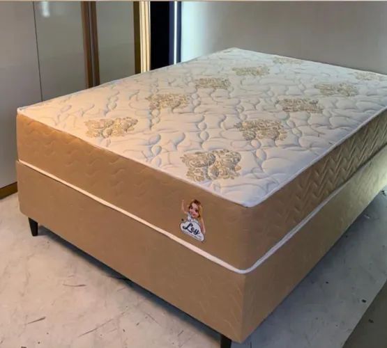 Cama box ley top luxo
