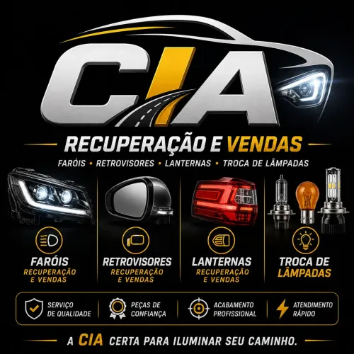 Recuperação e vendas de faróis etc